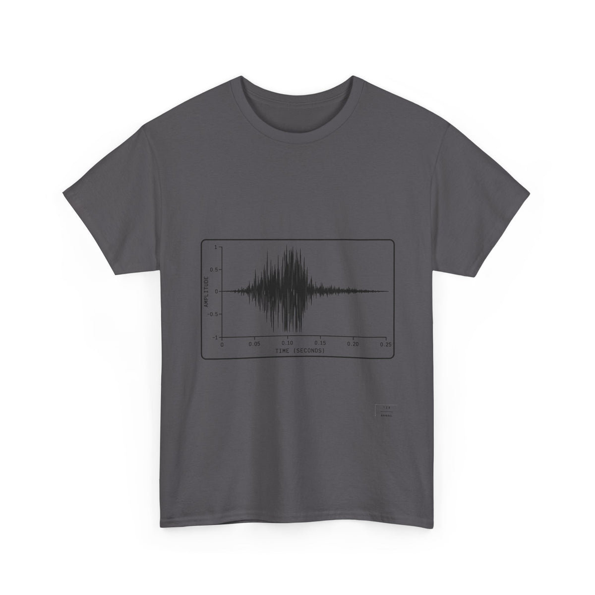 Audio waveform tee!