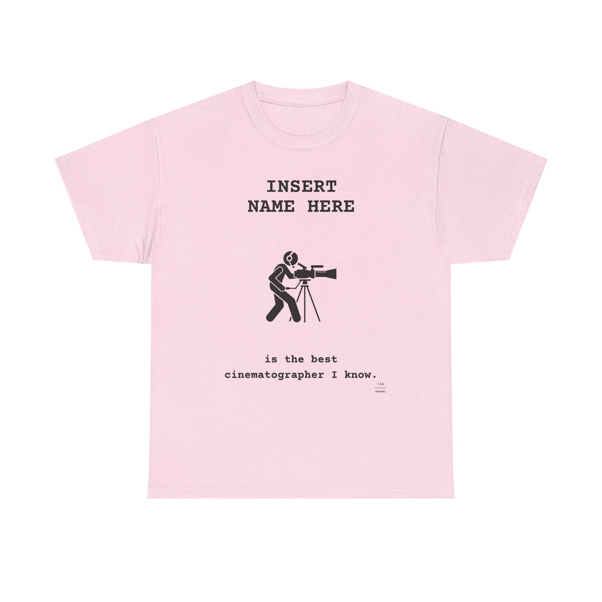 Customizable tee for the DP in your life!
