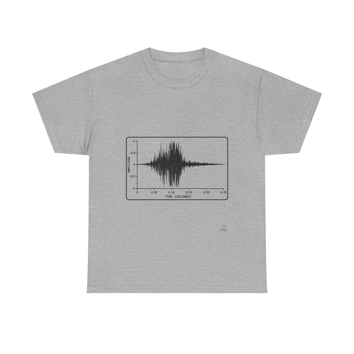 Audio waveform tee!