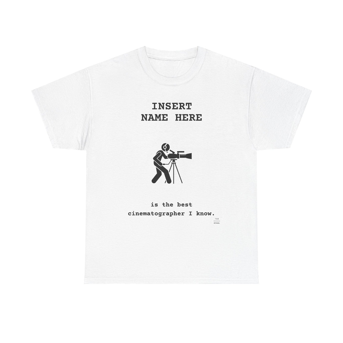 Customizable tee for the DP in your life!