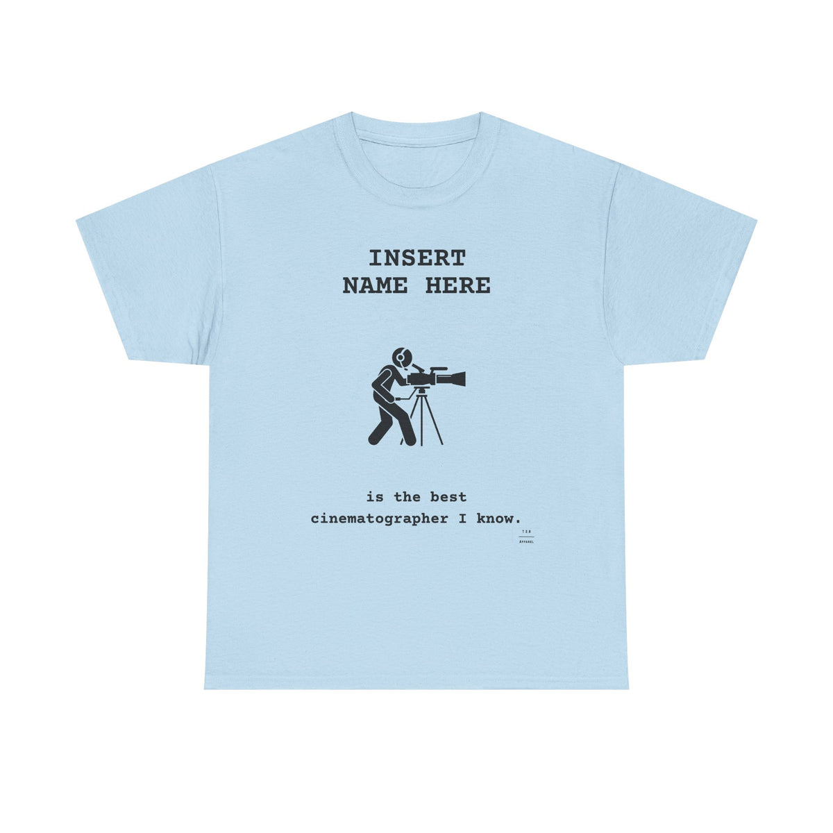 Customizable tee for the DP in your life!