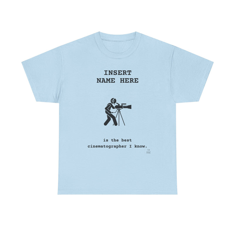 Customizable tee for the DP in your life! — Light Blue