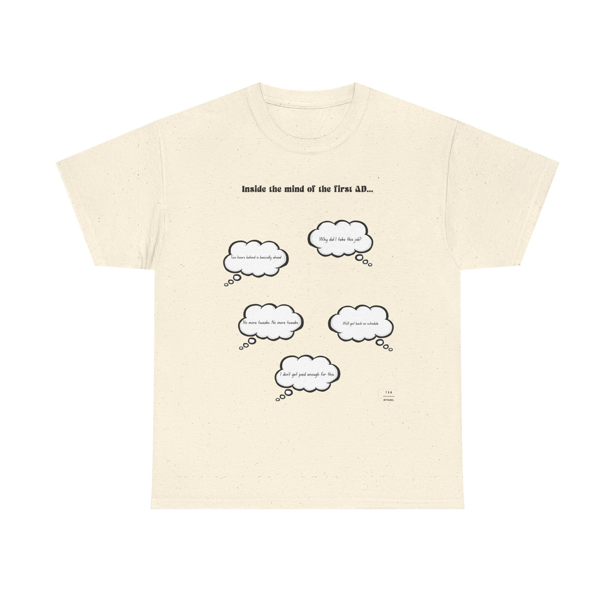 Inside the mind of the 1st AD tee