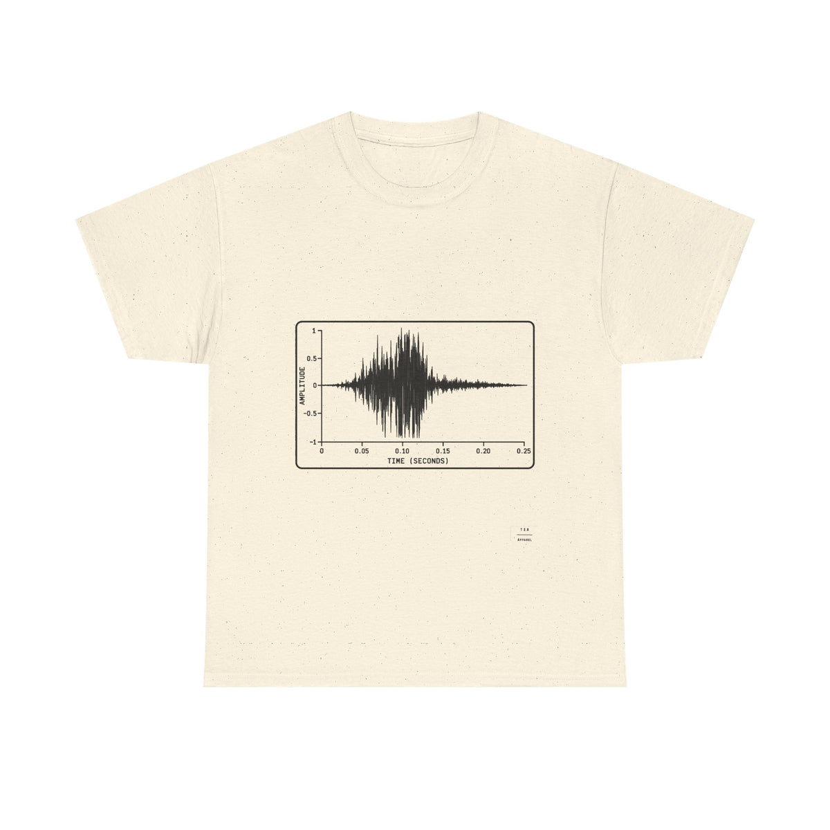 Audio waveform tee!