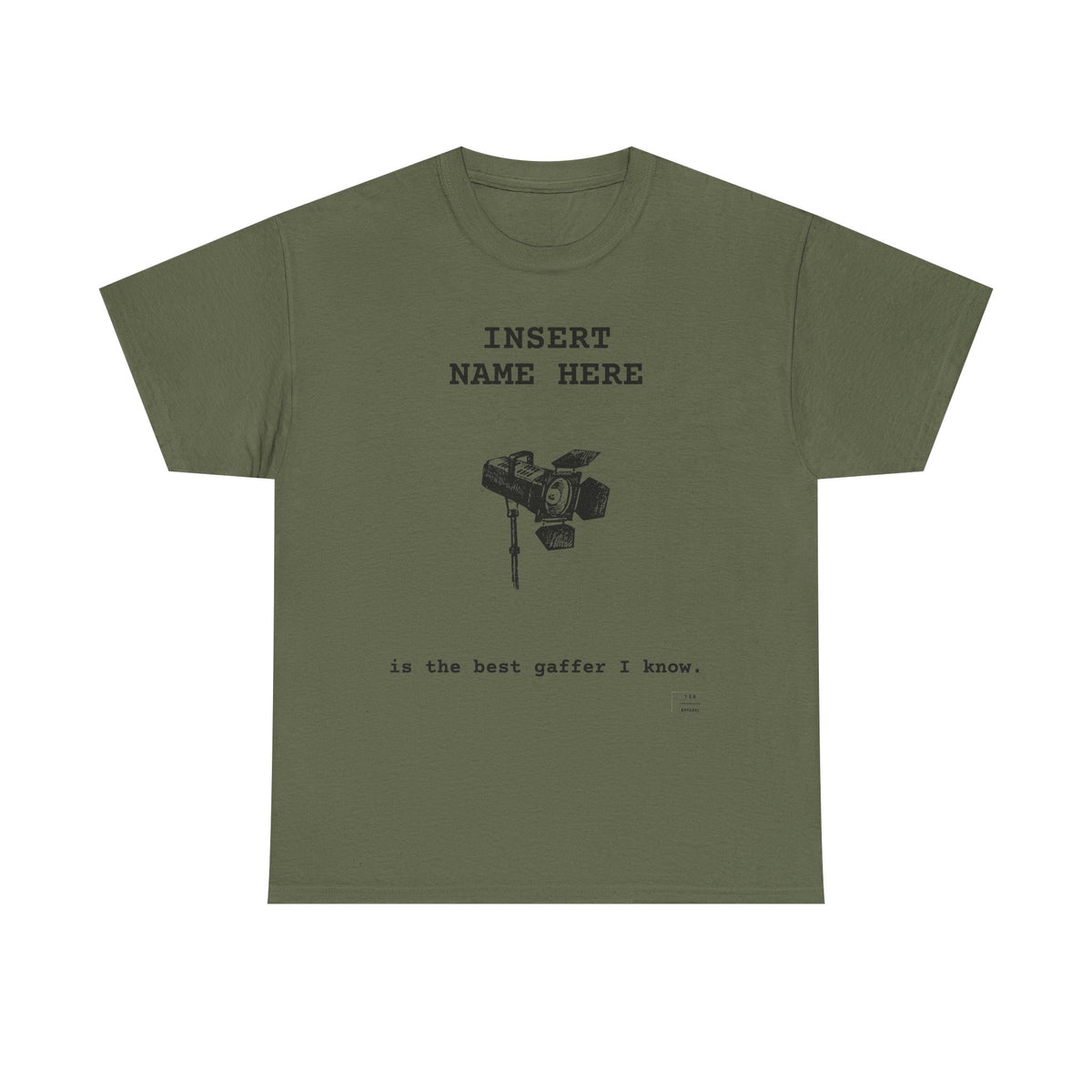 CUSTOMIZABLE tee for the Gaffer in your life!