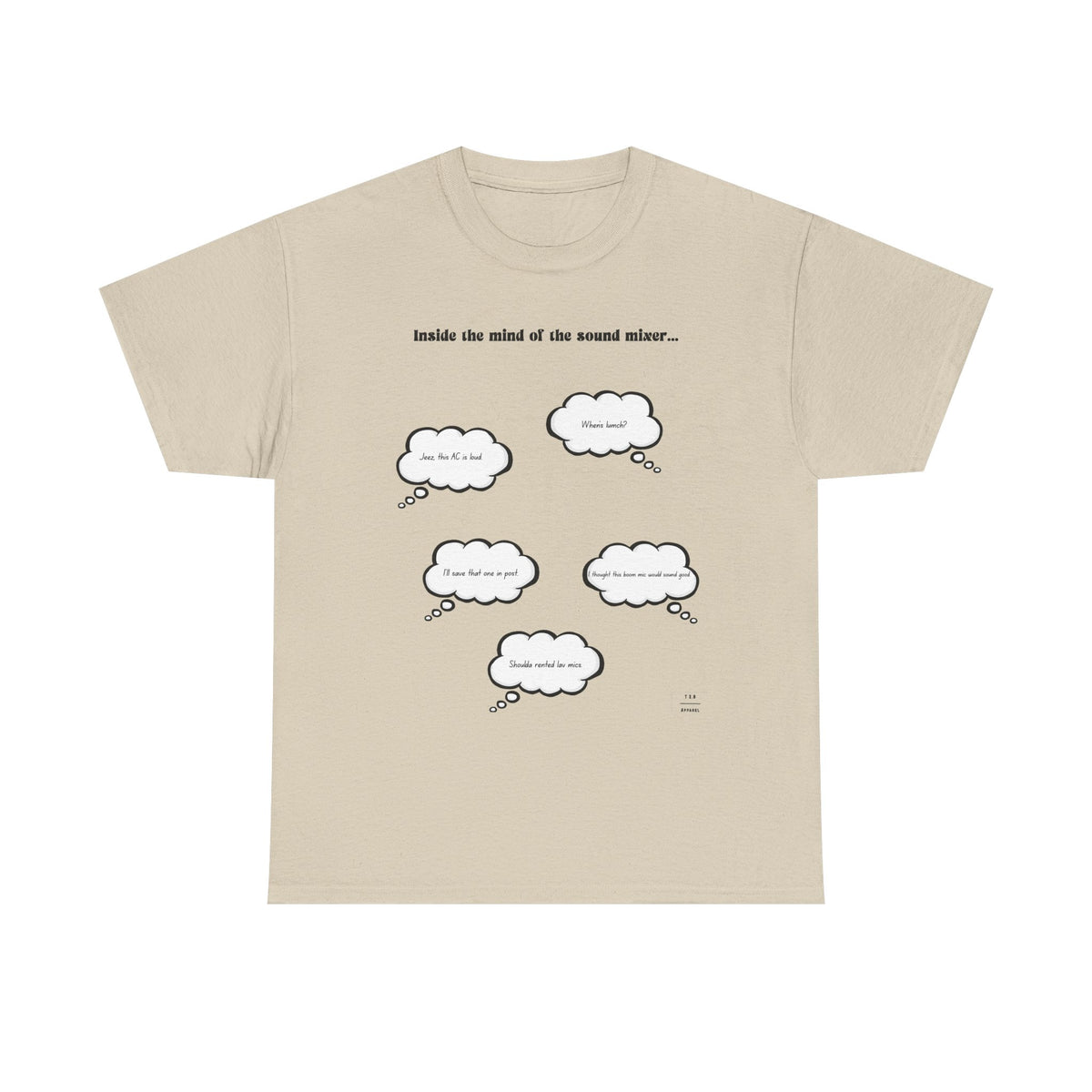 Inside the mind of the sound mixer tee