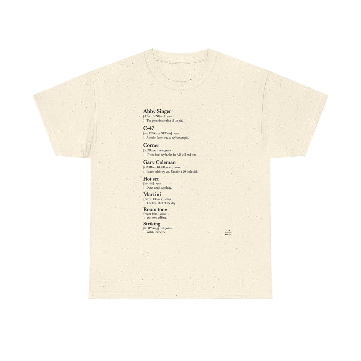 Film lingo Tee