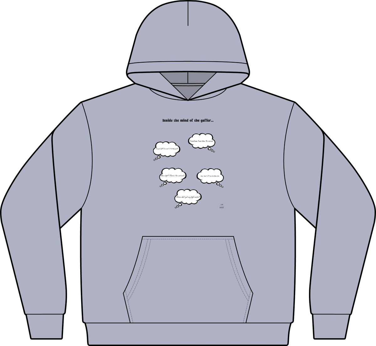 Inside the mind of the gaffer HOODIE!