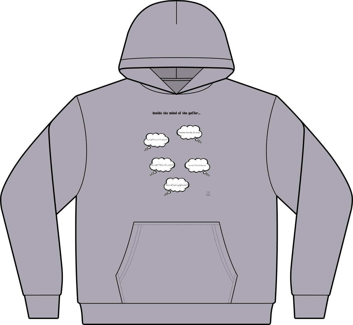Inside the mind of the gaffer HOODIE!