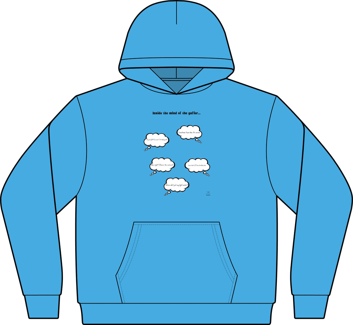 Inside the mind of the gaffer HOODIE!