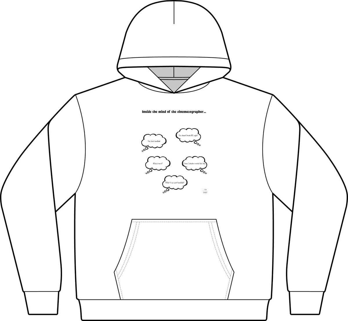Inside the mind of the cinematographer HOODIE!