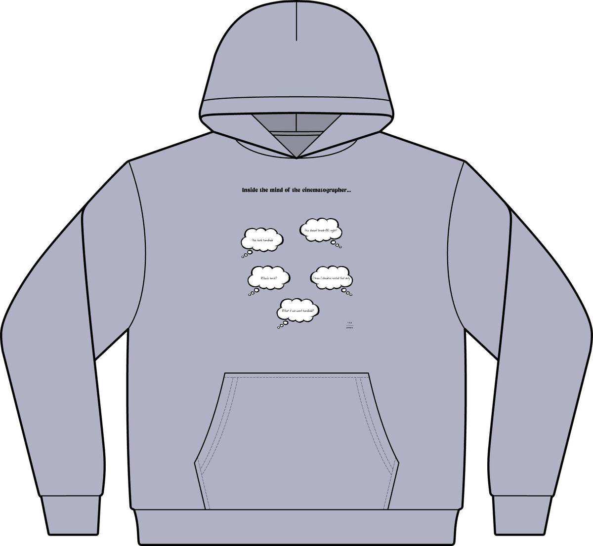 Inside the mind of the cinematographer HOODIE!