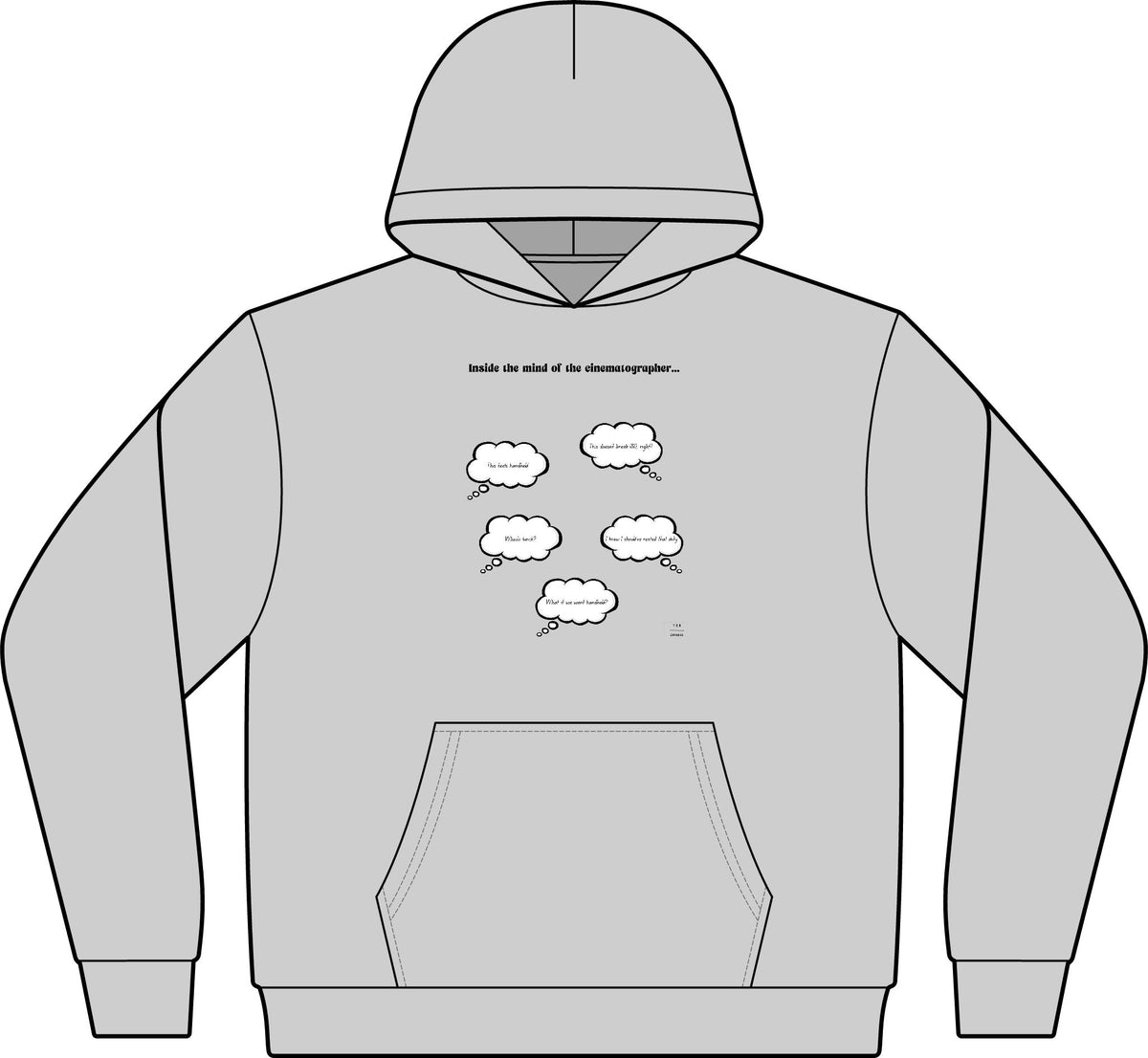 Inside the mind of the cinematographer HOODIE!
