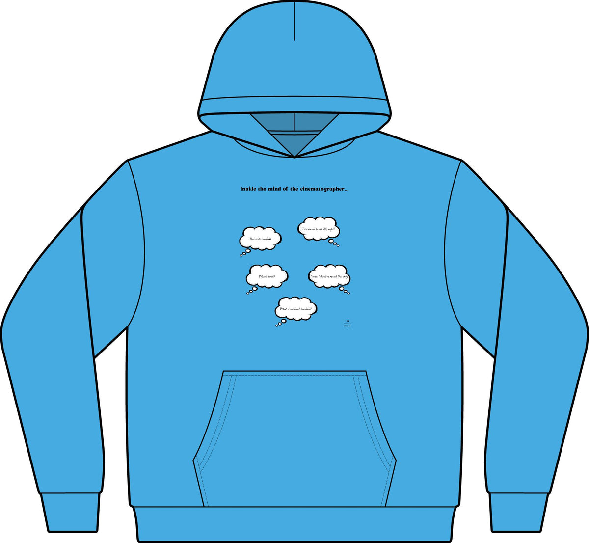 Inside the mind of the cinematographer HOODIE!