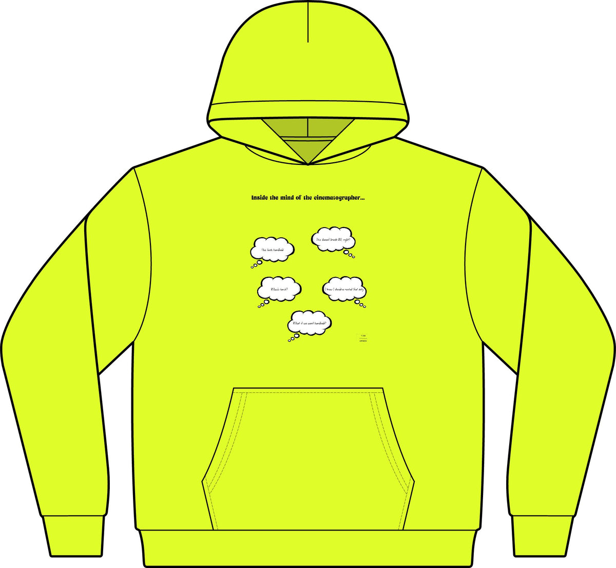 Inside the mind of the cinematographer HOODIE!