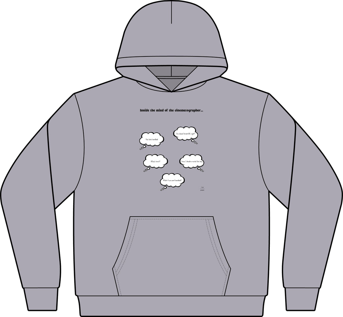Inside the mind of the cinematographer HOODIE!