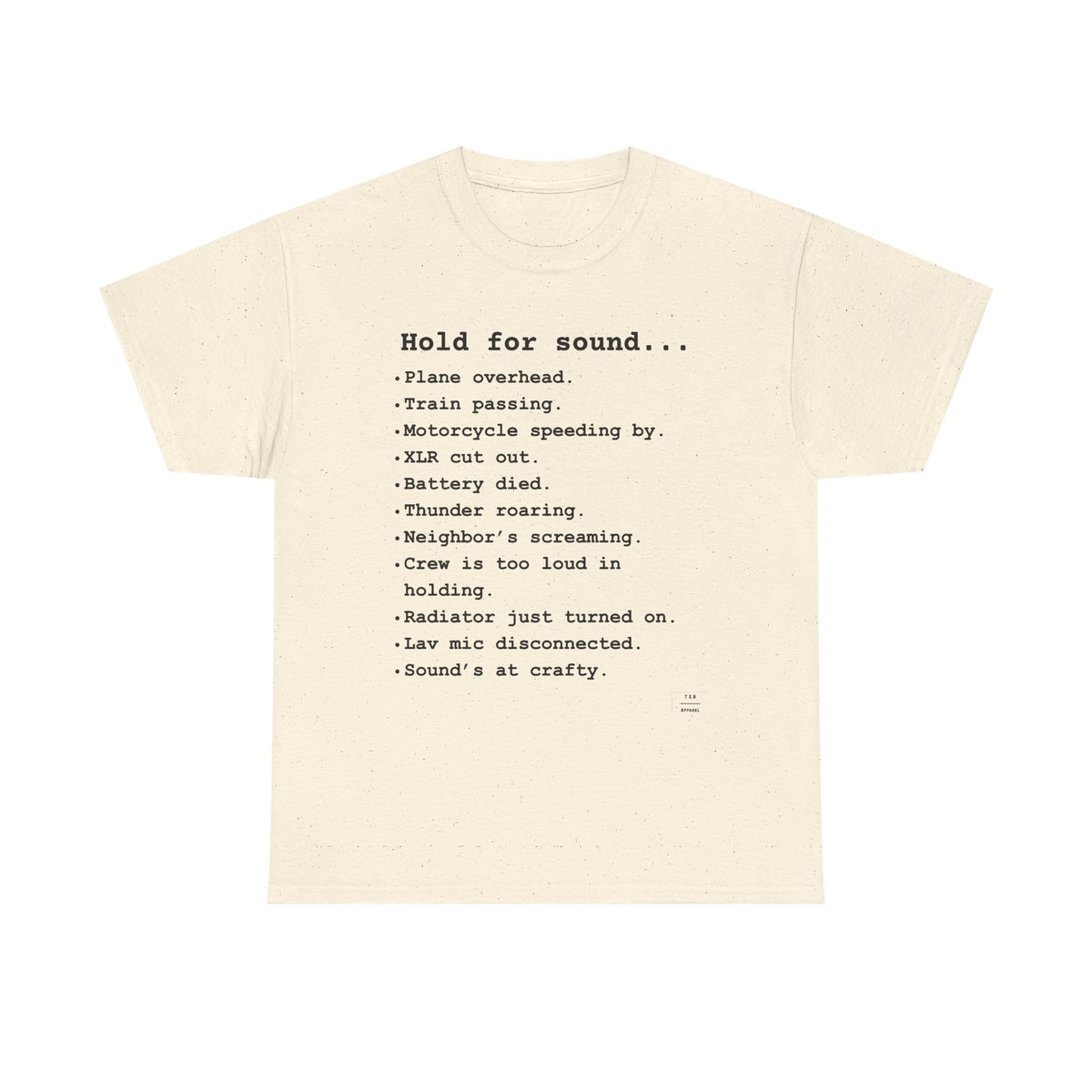 Hold for Sound Tee