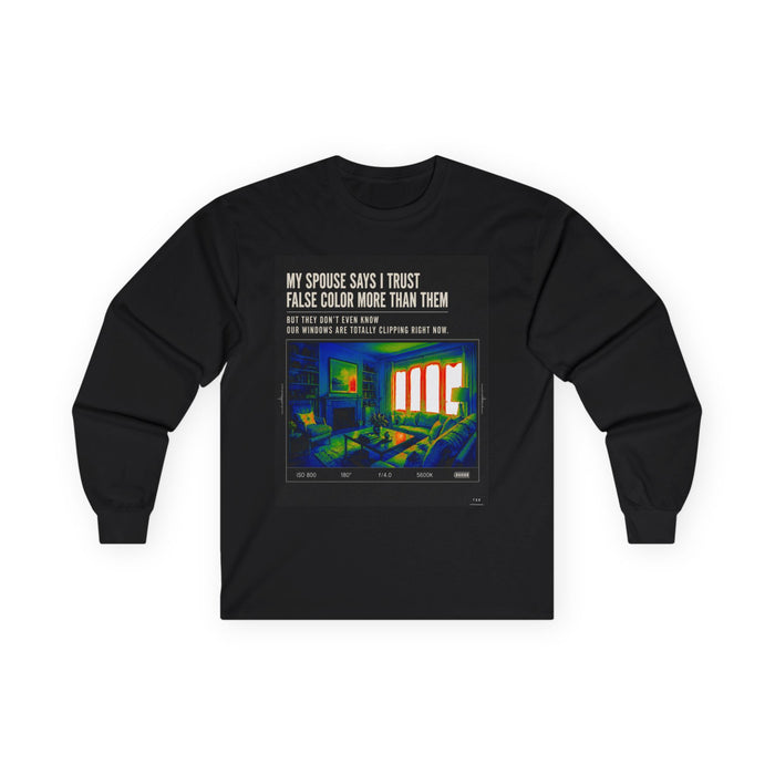 False Color Long Sleeve Tee!