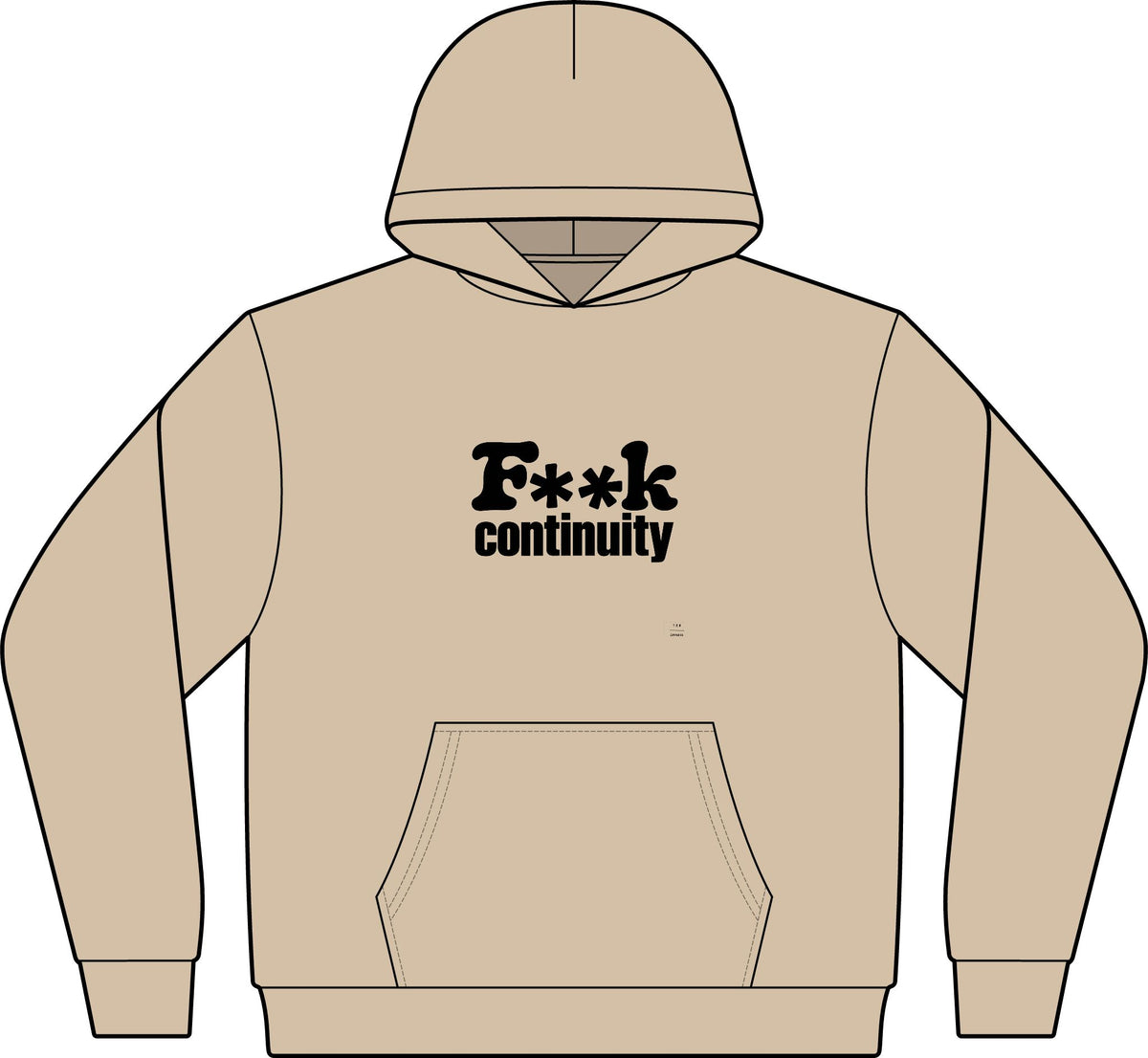 Hoodie — "F**k Continuity"