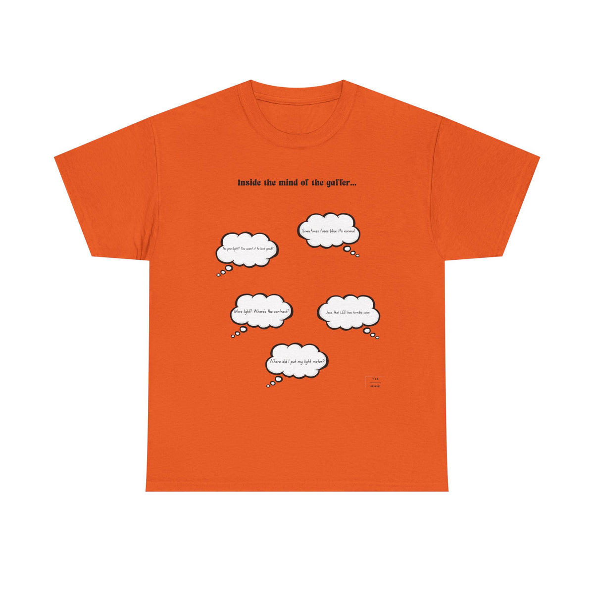Inside the mind of the gaffer tee