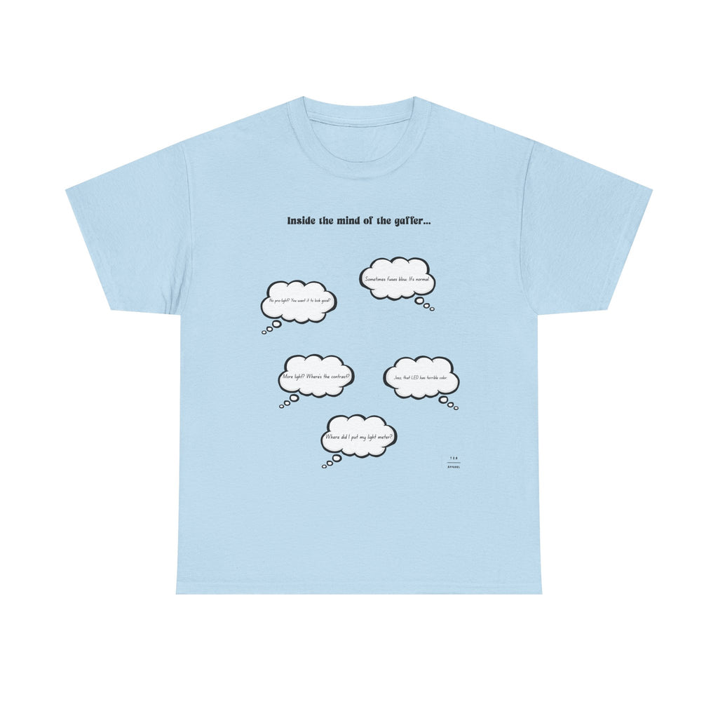 Inside the mind of the gaffer tee