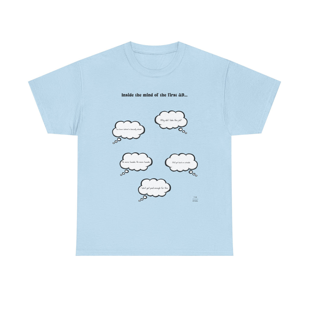 Inside the mind of the 1st AD tee