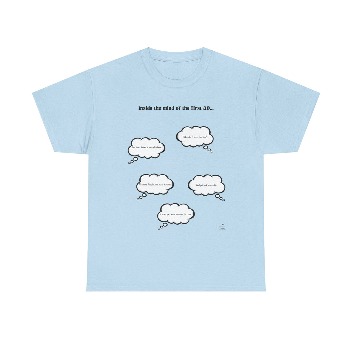 Inside the mind of the 1st AD tee