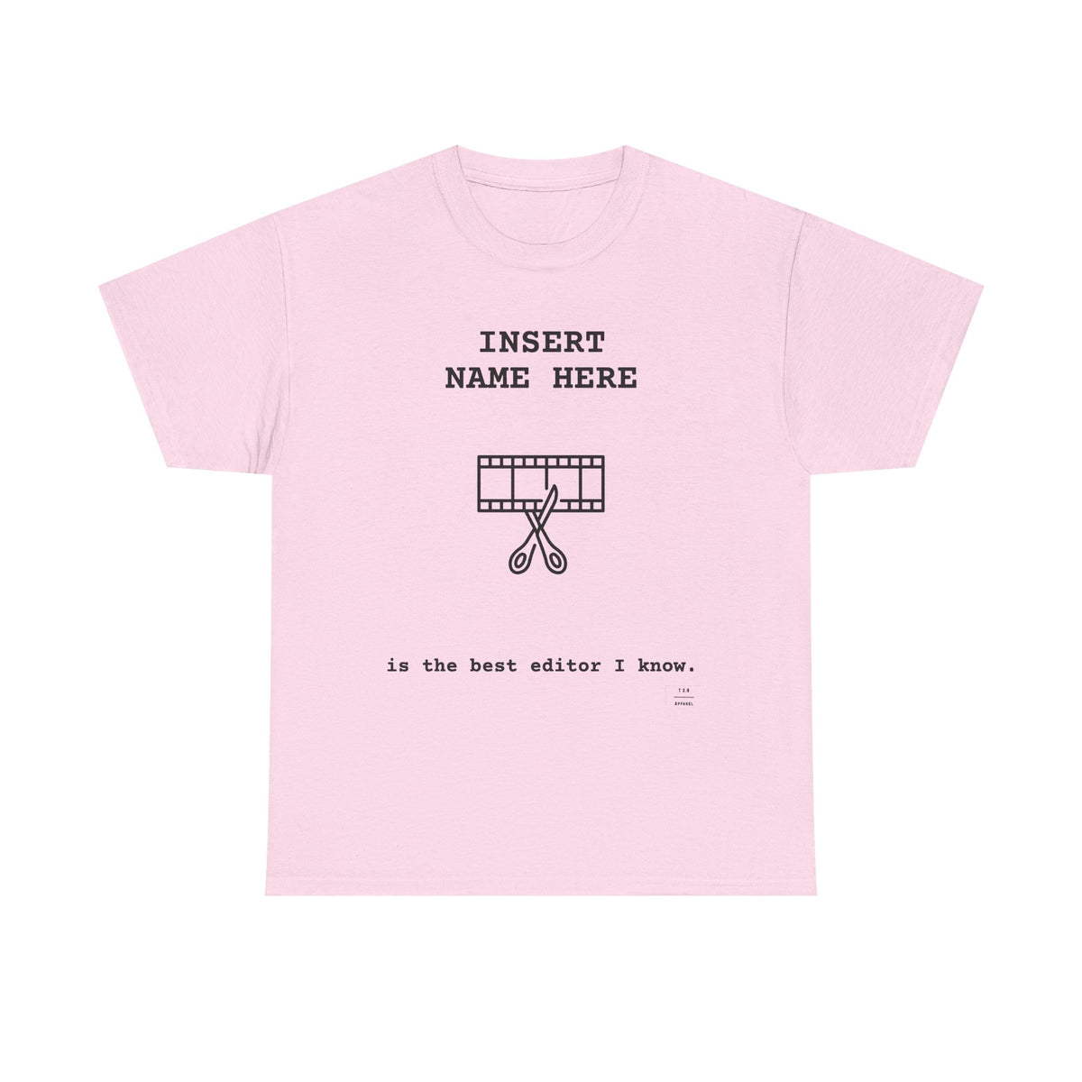 CUSTOMIZABLE tee for the Editor in your life!