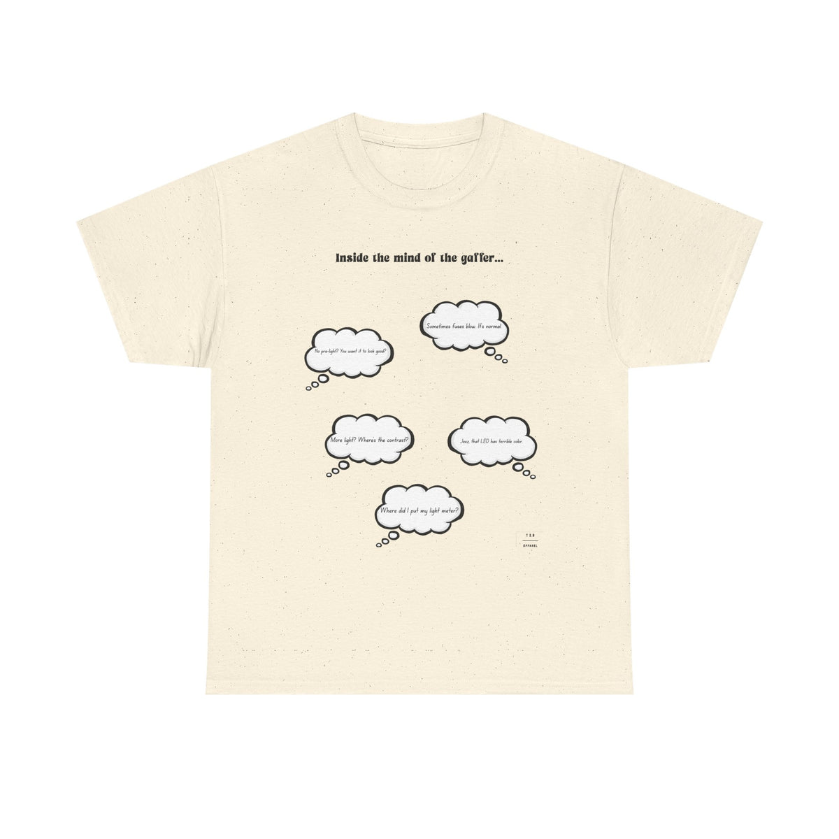 Inside the mind of the gaffer tee