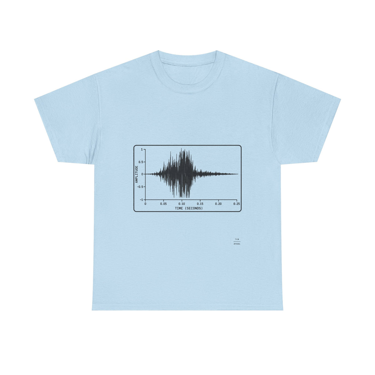 Audio waveform tee!