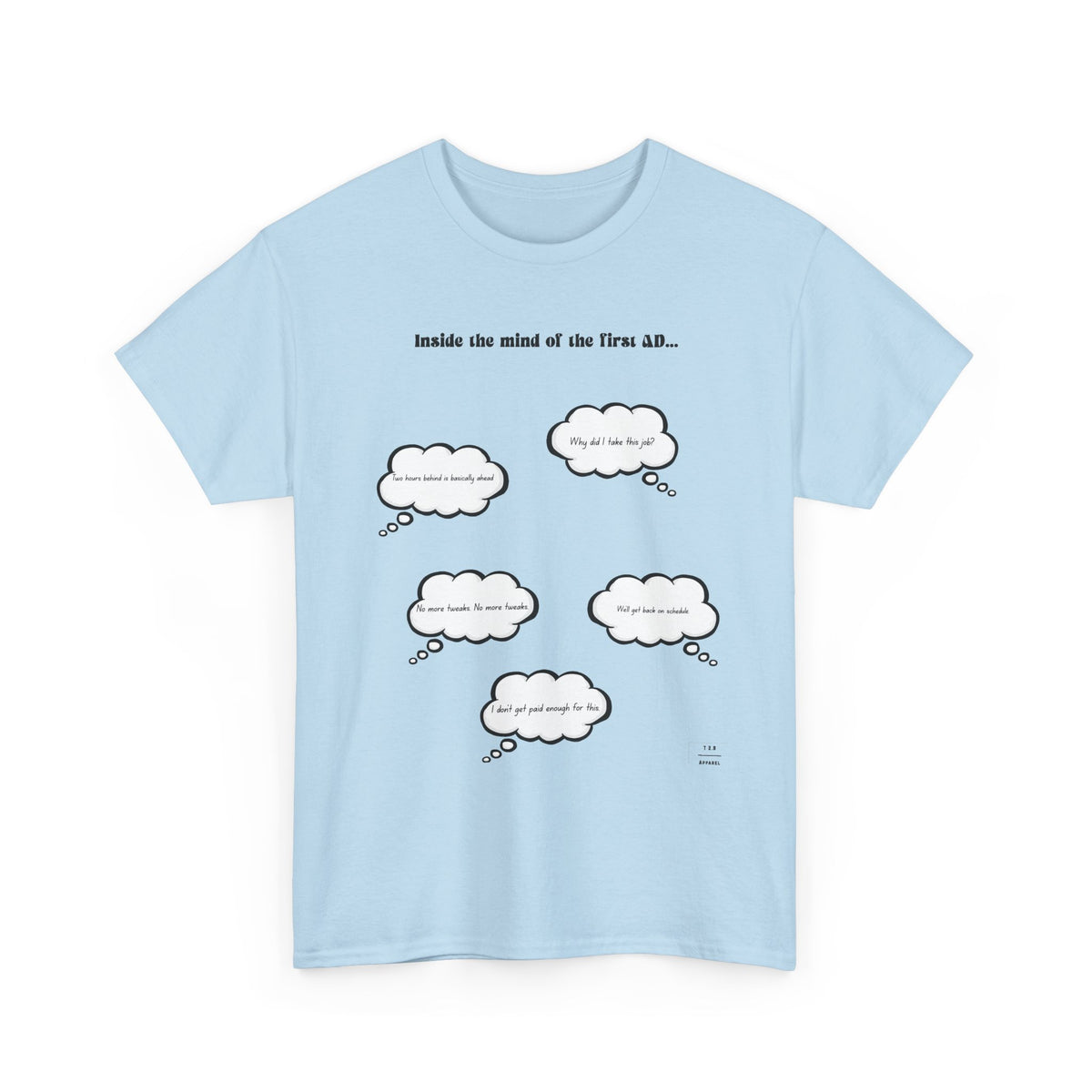 Inside the mind of the 1st AD tee