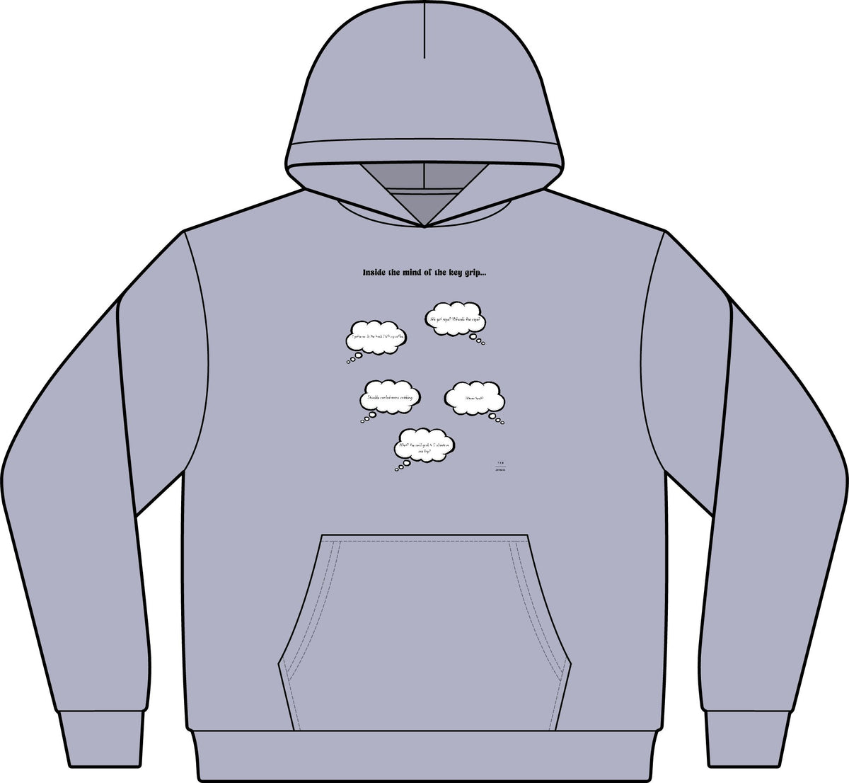Inside the mind of the Key Grip HOODIE!