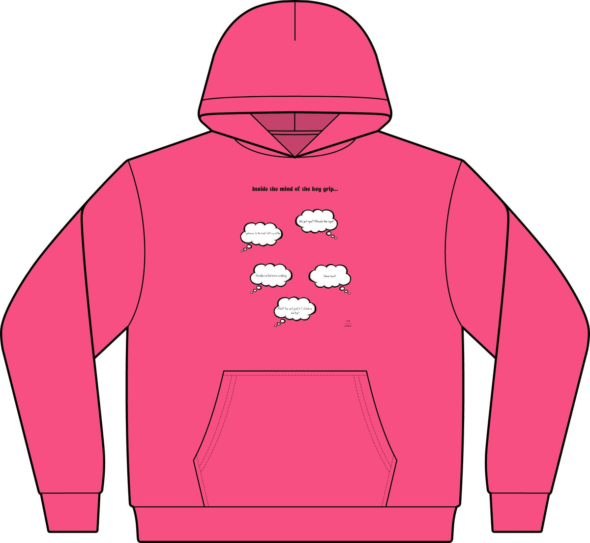 Inside the mind of the Key Grip HOODIE!