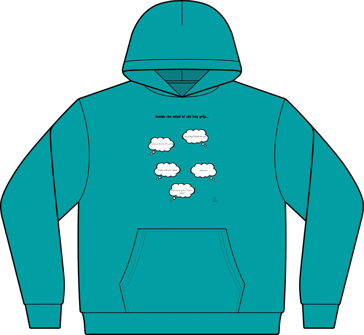 Inside the mind of the Key Grip HOODIE!