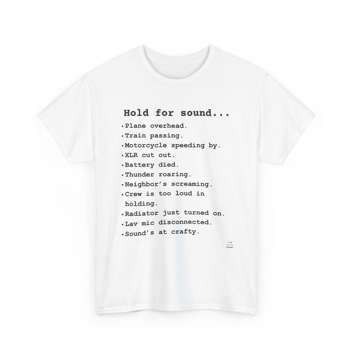 Hold for Sound Tee