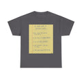 Some notes you might hear a director give ... TEE SHIRT