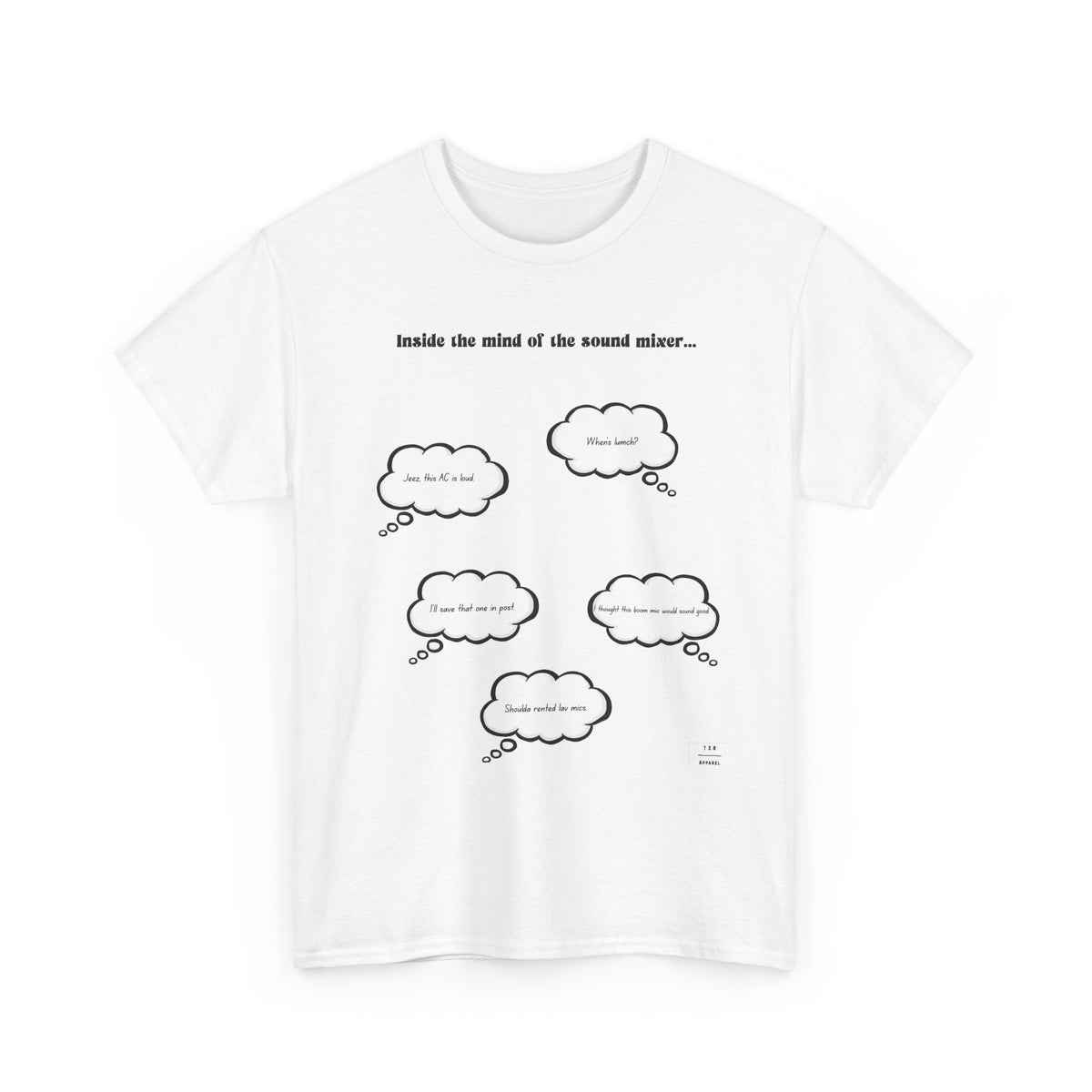 Inside the mind of the sound mixer tee