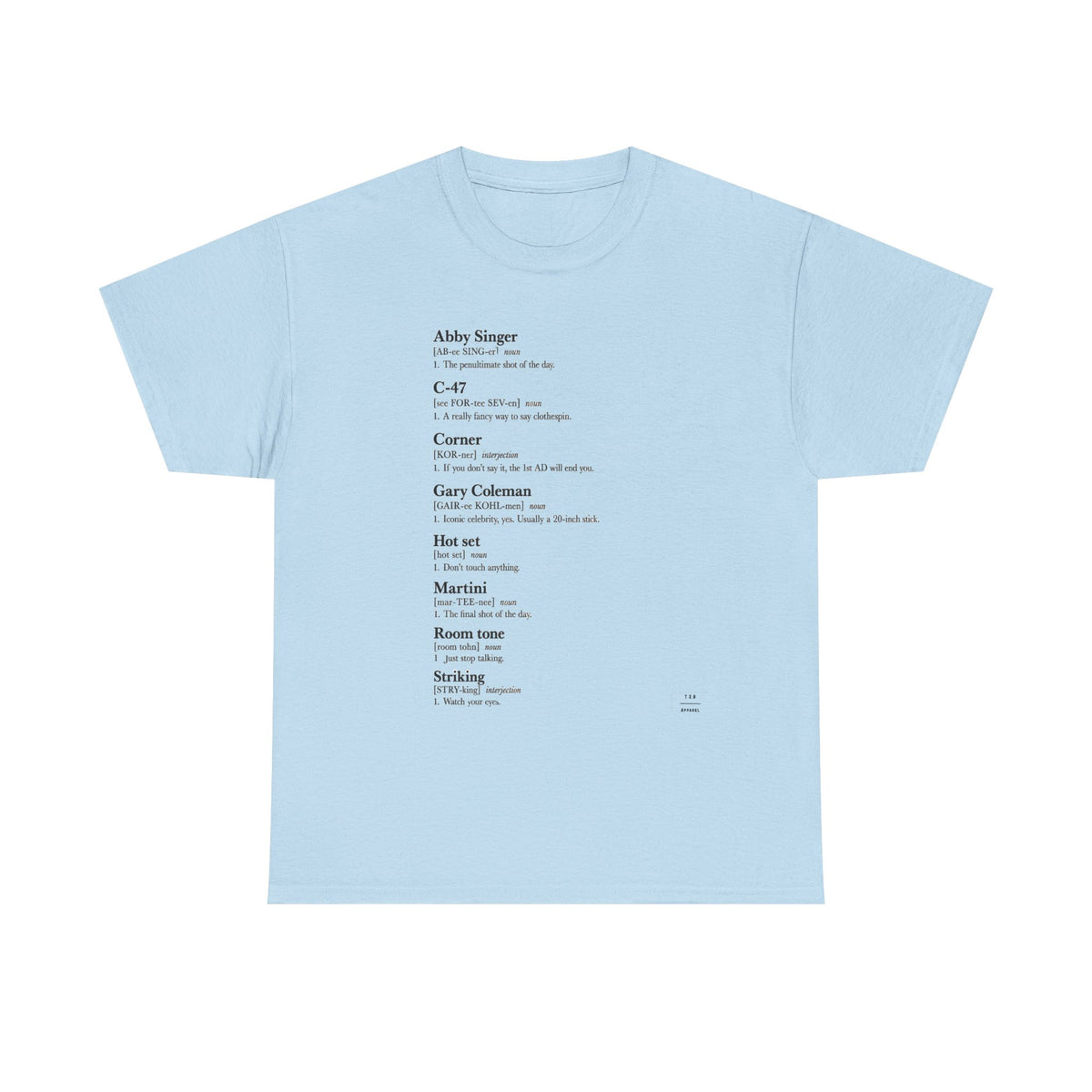 Film lingo Tee
