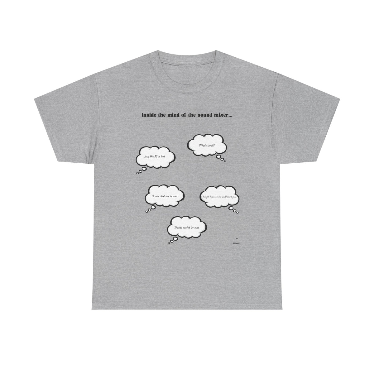 Inside the mind of the sound mixer tee
