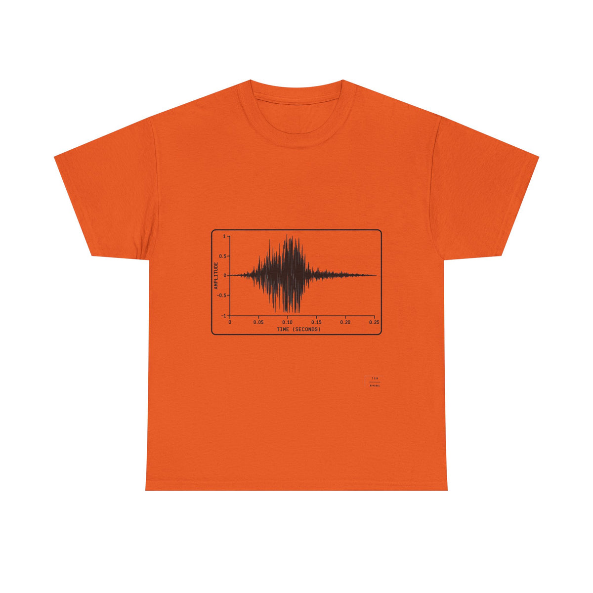 Audio waveform tee!