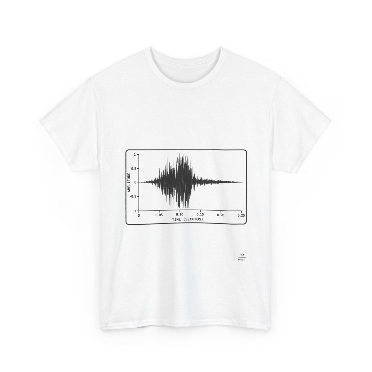 Audio waveform tee!