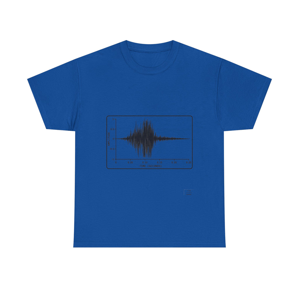 Audio waveform tee!