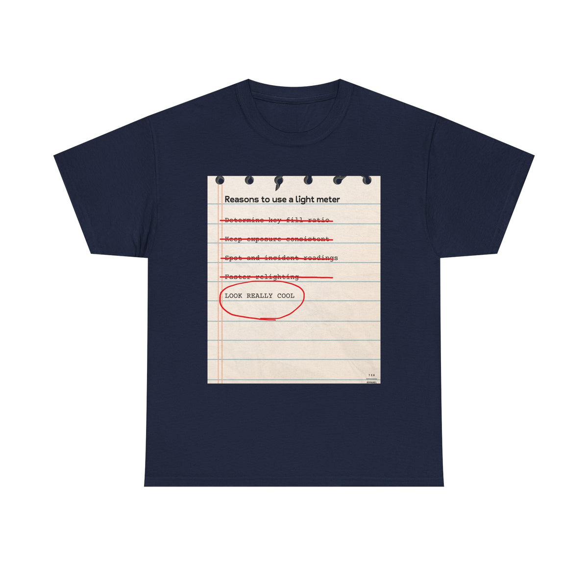 The REAL reason we meter light... tee