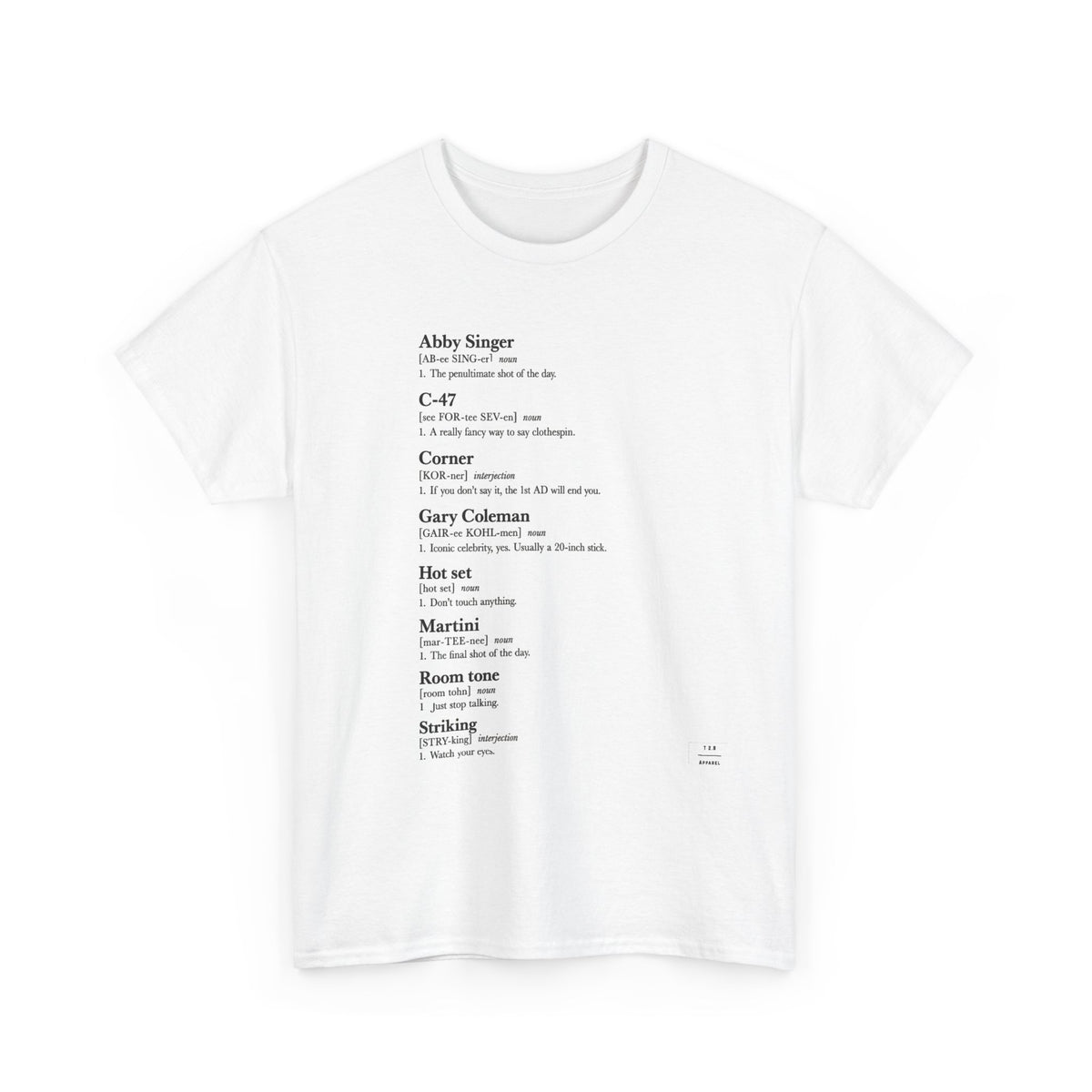 Film lingo Tee
