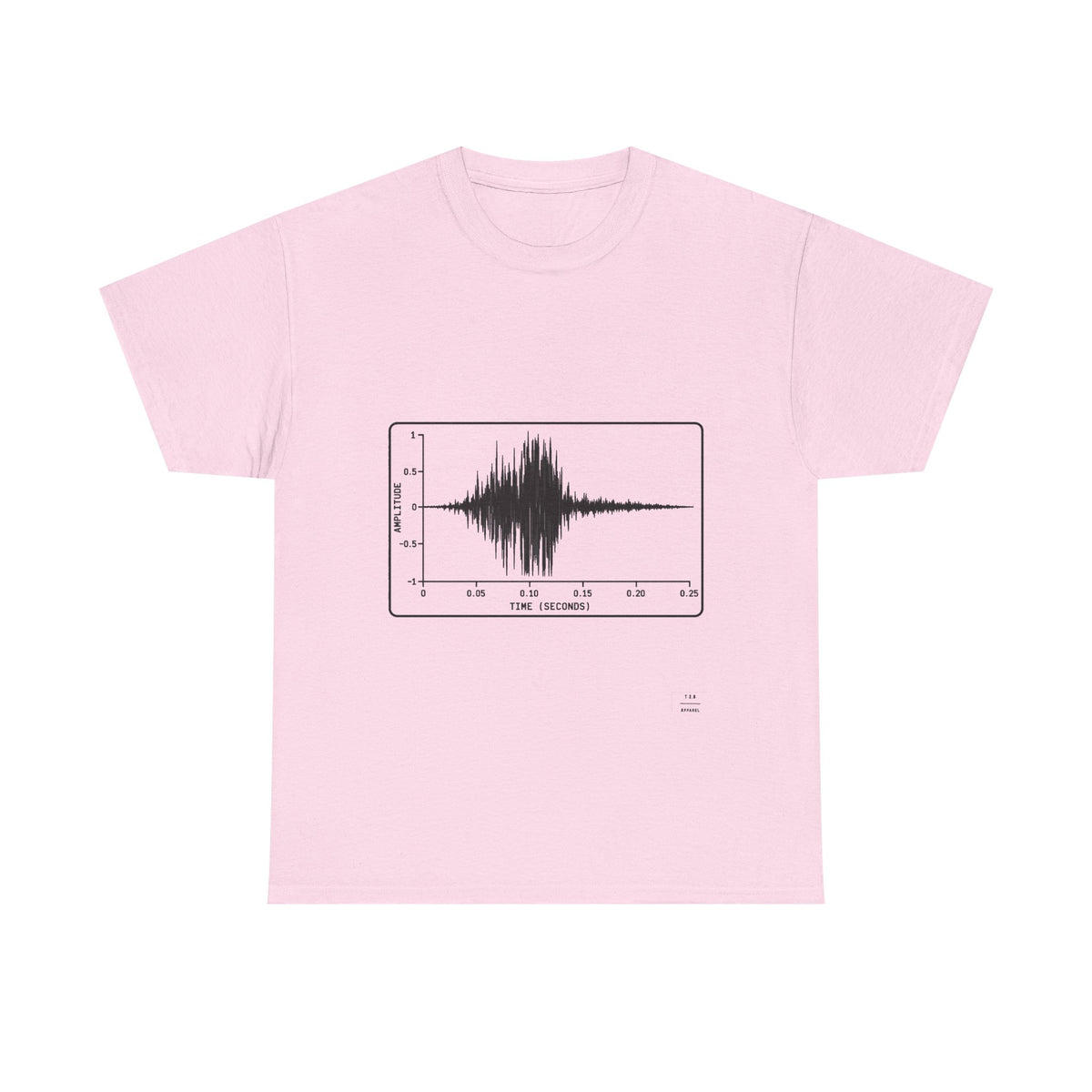 Audio waveform tee!