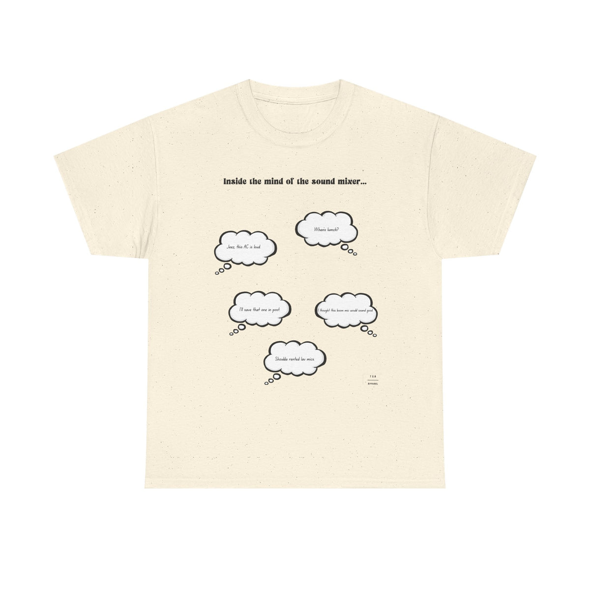 Inside the mind of the sound mixer tee