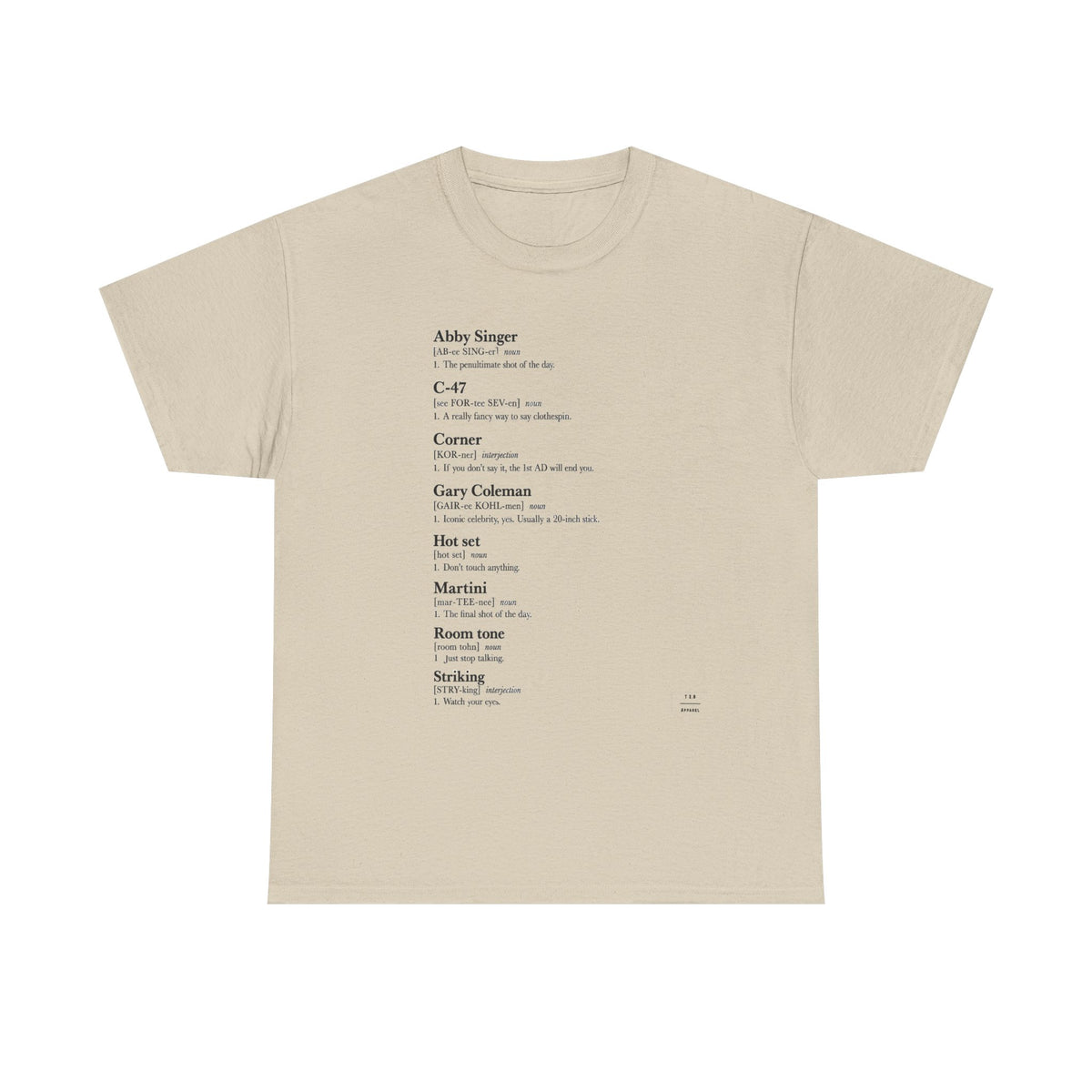 Film lingo Tee