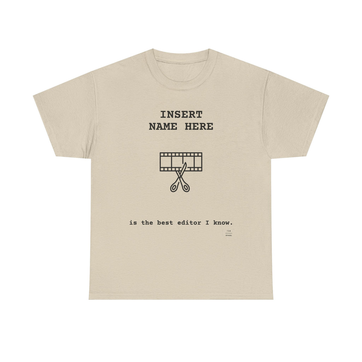 CUSTOMIZABLE tee for the Editor in your life!