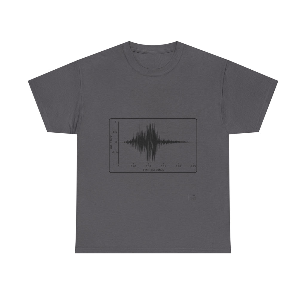 Audio waveform tee!