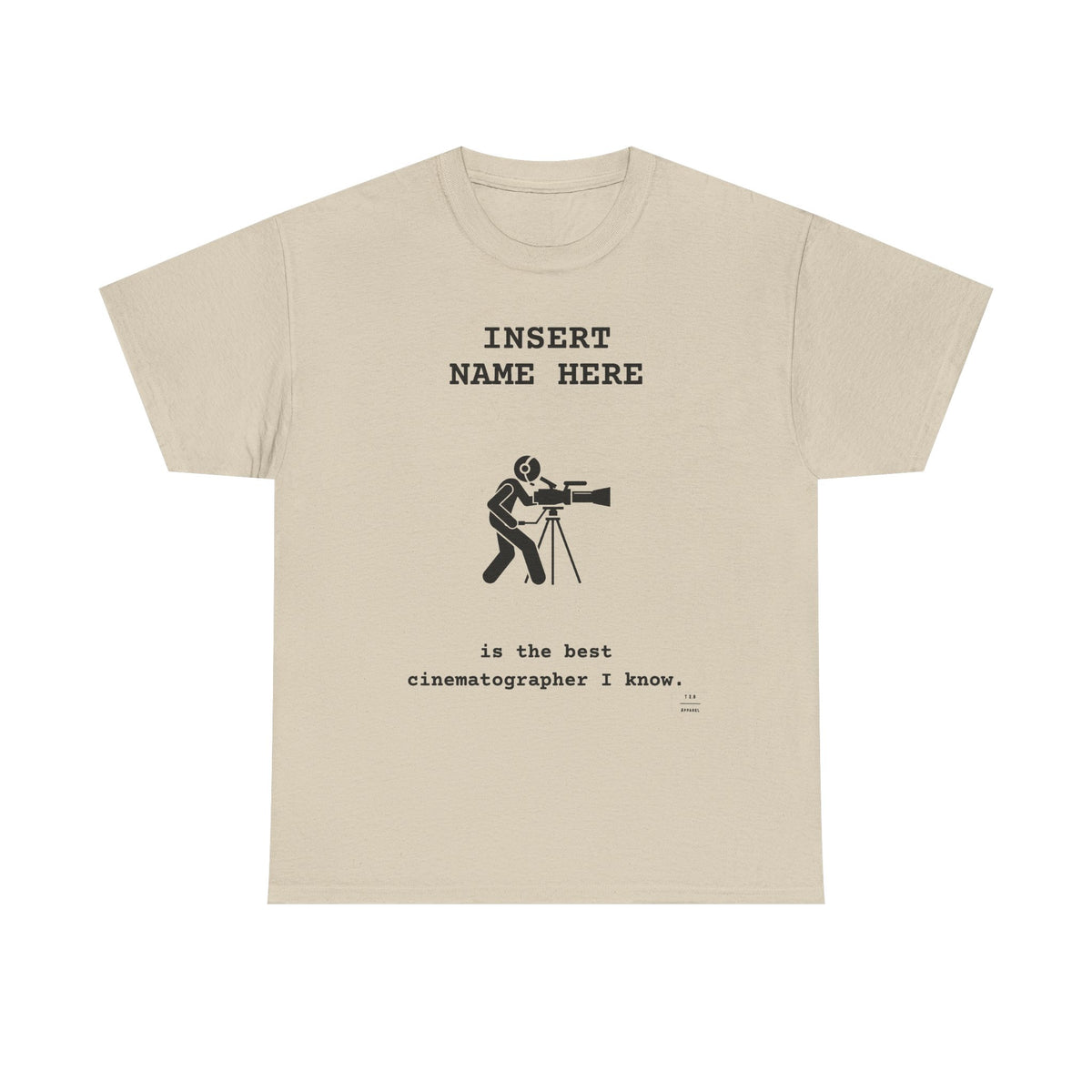 Customizable tee for the DP in your life!